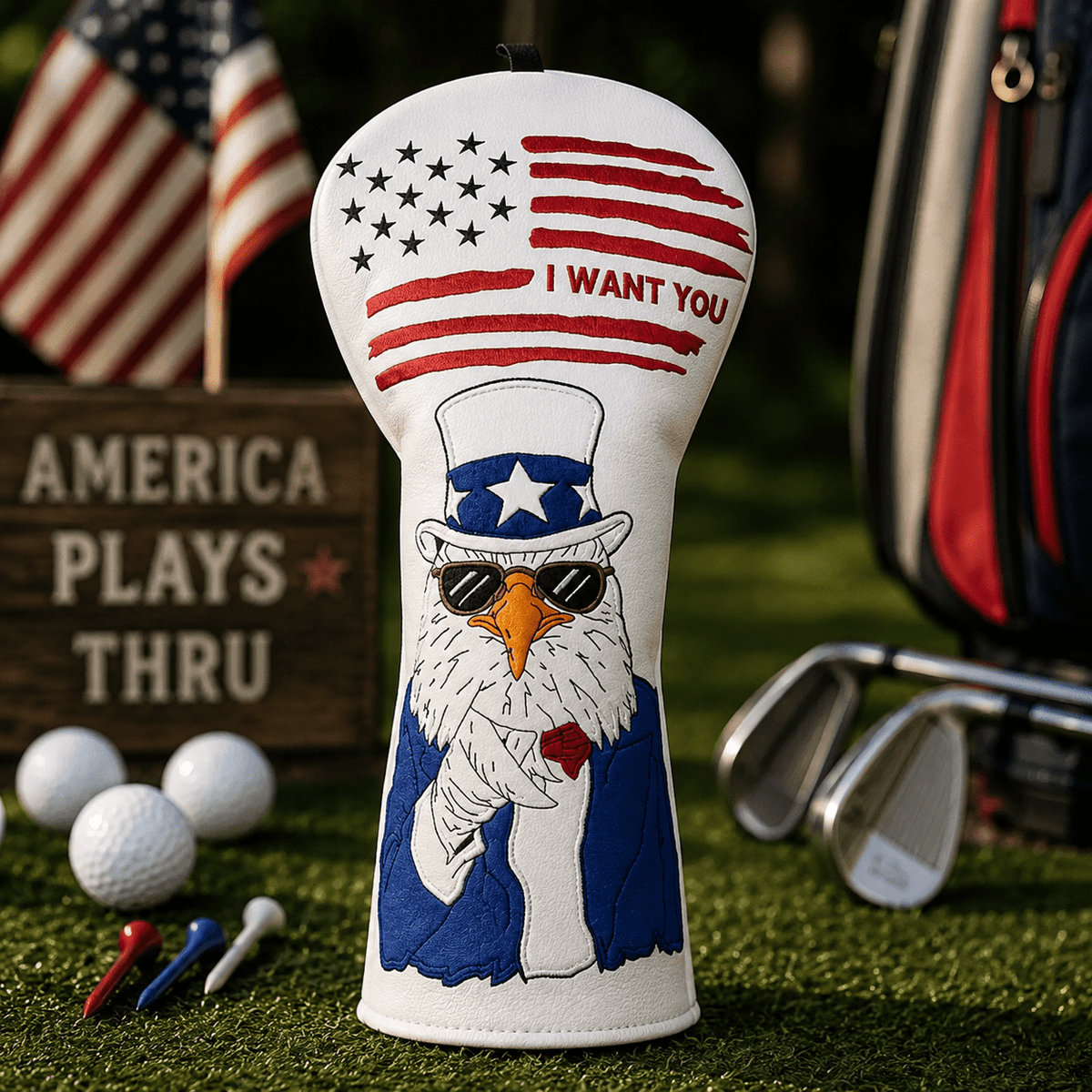 I WANT YOU UNCLE SAM GOLF CLUB DRIVER HEADCOVER - Funky HeadcoversI WANT YOU UNCLE SAM GOLF CLUB DRIVER HEADCOVERFunky HeadcoversFunky Headcovers6010125I WANT YOU UNCLE SAM GOLF CLUB DRIVER HEADCOVER