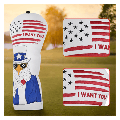I WANT YOU UNCLE SAM GOLF CLUB DRIVER HEADCOVER - Funky HeadcoversI WANT YOU UNCLE SAM GOLF CLUB DRIVER HEADCOVERFunky HeadcoversFunky Headcovers6010125I WANT YOU UNCLE SAM GOLF CLUB DRIVER HEADCOVER