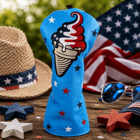 ICE CREAM DRIVER COVER HEAD COVER - Funky HeadcoversICE CREAM DRIVER COVER HEAD COVERFunky HeadcoversFunky Headcovers8300040ICE CREAM DRIVER COVER HEAD COVER