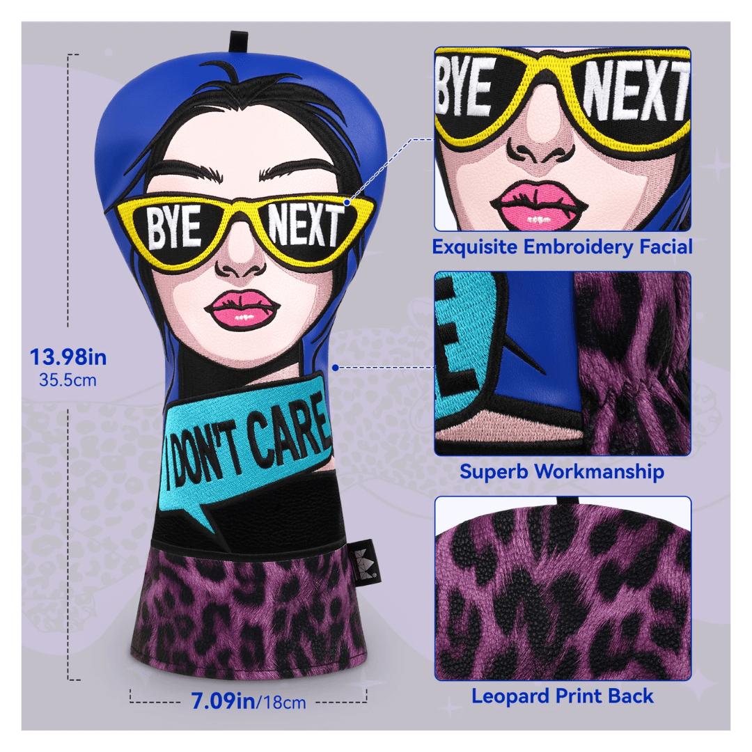 LEOPARD-PRINT LADY WITH SUNGLASSES DRIVER GOLF HEADCOVER - Funky HeadcoversLEOPARD-PRINT LADY WITH SUNGLASSES DRIVER GOLF HEADCOVERFunky HeadcoversFunky Headcovers6013251LEOPARD-PRINT LADY WITH SUNGLASSES DRIVER GOLF HEADCOVER