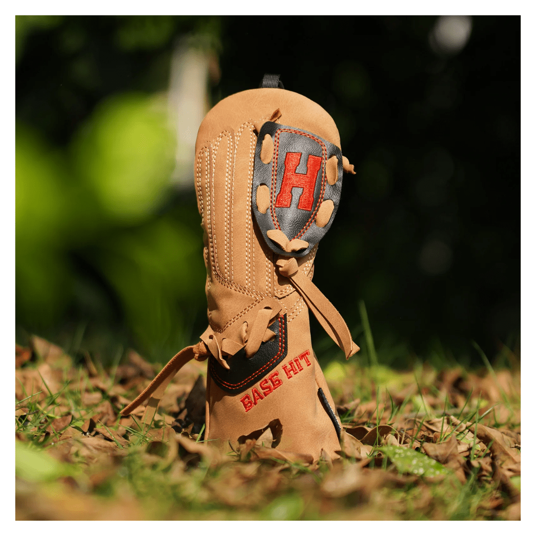 LIGHT BROWN BASEBALL DRIVER GOLF HEADCOVER - Funky HeadcoversLIGHT BROWN BASEBALL DRIVER GOLF HEADCOVERFunky HeadcoversFunky Headcovers6013066LIGHT BROWN BASEBALL DRIVER GOLF HEADCOVER