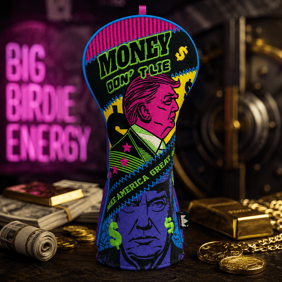 MONEY DON'T LIE DRIVER HEADCOVER - Funky HeadcoversMONEY DON'T LIE DRIVER HEADCOVERFunky HeadcoversFunky Headcovers6013224MONEY DON'T LIE DRIVER HEADCOVER