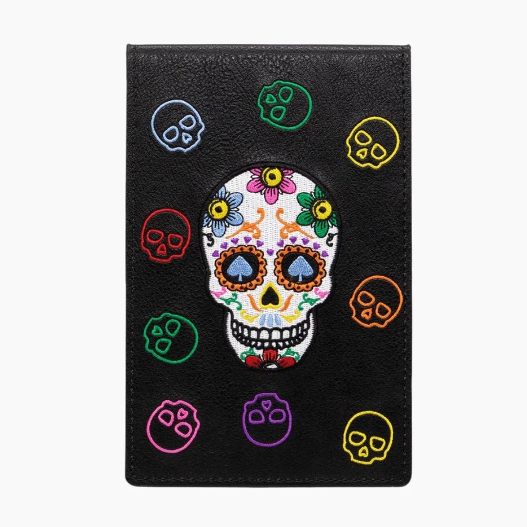 MULTICOLOURED SKULL SCORECARD HOLDER - Funky HeadcoversMULTICOLOURED SKULL SCORECARD HOLDERFunky HeadcoversFunky HeadcoversB6002648MULTICOLOURED SKULL SCORECARD HOLDER