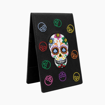 MULTICOLOURED SKULL SCORECARD HOLDER - Funky HeadcoversMULTICOLOURED SKULL SCORECARD HOLDERFunky HeadcoversFunky HeadcoversB6002648MULTICOLOURED SKULL SCORECARD HOLDER