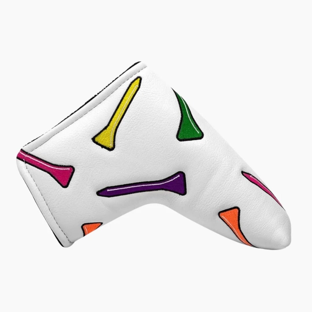 MULTICOLOURED TEES BLADE PUTTER COVER - Funky HeadcoversMULTICOLOURED TEES BLADE PUTTER COVERFunky HeadcoversFunky HeadcoversB6002194MULTICOLOURED TEES BLADE PUTTER COVER