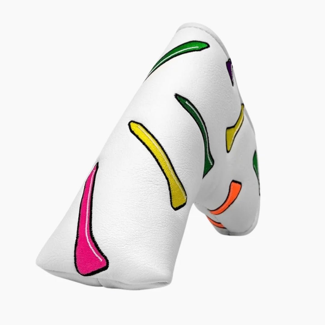 MULTICOLOURED TEES BLADE PUTTER COVER - Funky HeadcoversMULTICOLOURED TEES BLADE PUTTER COVERFunky HeadcoversFunky HeadcoversB6002194MULTICOLOURED TEES BLADE PUTTER COVER