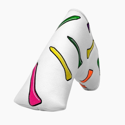 MULTICOLOURED TEES BLADE PUTTER COVER - Funky HeadcoversMULTICOLOURED TEES BLADE PUTTER COVERFunky HeadcoversFunky HeadcoversB6002194MULTICOLOURED TEES BLADE PUTTER COVER