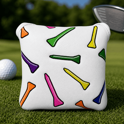 MULTICOLOURED TEES MALLET PUTTER COVER - Funky HeadcoversMULTICOLOURED TEES MALLET PUTTER COVERFunky HeadcoversFunky HeadcoversB6002193MULTICOLOURED TEES MALLET PUTTER COVER