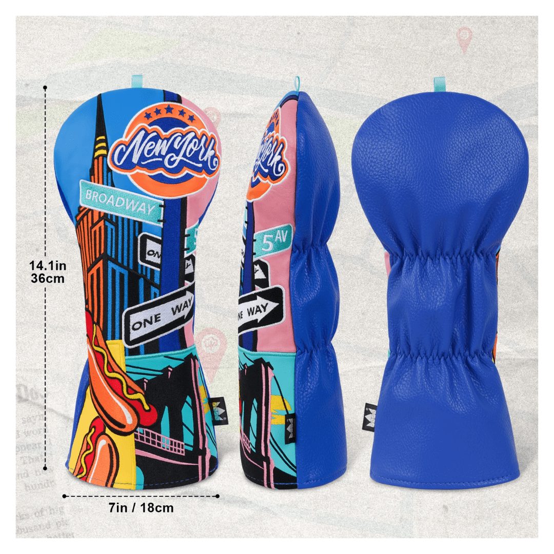 NEW YORK LANDMARK DRIVER GOLF HEADCOVER - Funky HeadcoversNEW YORK LANDMARK DRIVER GOLF HEADCOVERFunky HeadcoversFunky Headcovers6013234NEW YORK LANDMARK DRIVER GOLF HEADCOVER