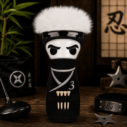 NINJA GOLF HEAD COVER - Funky HeadcoversNINJA GOLF HEAD COVERFunky HeadcoversFunky Headcovers6010455DRIVERNINJA GOLF HEAD COVER