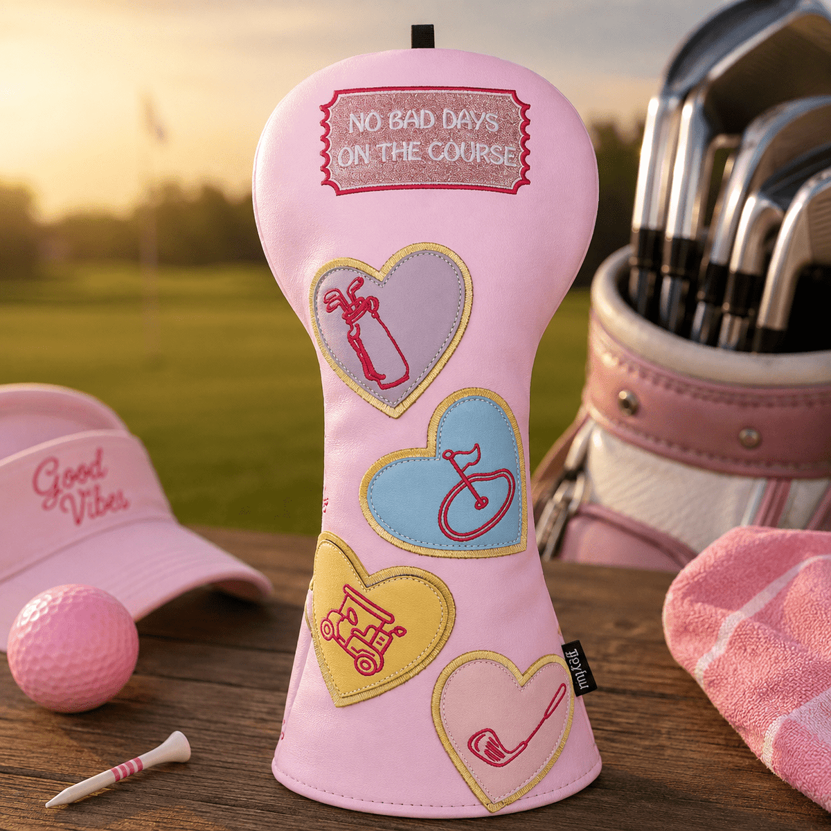 NO BAD DAYS ON THE COURSE PINK DRIVER GOLF HEAD COVER - Funky HeadcoversNO BAD DAYS ON THE COURSE PINK DRIVER GOLF HEAD COVERFunky HeadcoversFunky Headcovers6013306NO BAD DAYS ON THE COURSE PINK DRIVER GOLF HEAD COVER