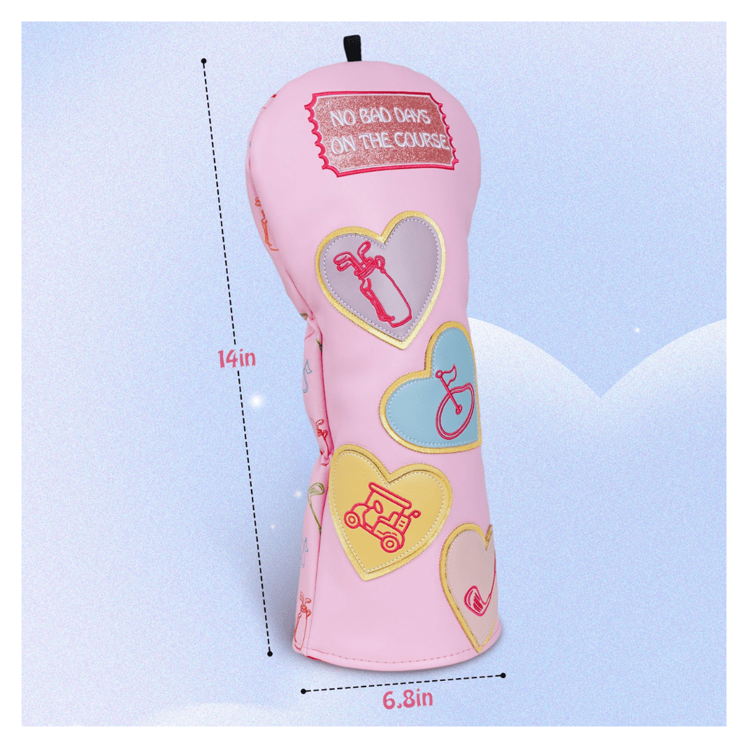 NO BAD DAYS ON THE COURSE PINK DRIVER GOLF HEAD COVER SET - Funky HeadcoversNO BAD DAYS ON THE COURSE PINK DRIVER GOLF HEAD COVER SETFunky HeadcoversFunky Headcovers6013306NO BAD DAYS ON THE COURSE PINK DRIVER GOLF HEAD COVER SET