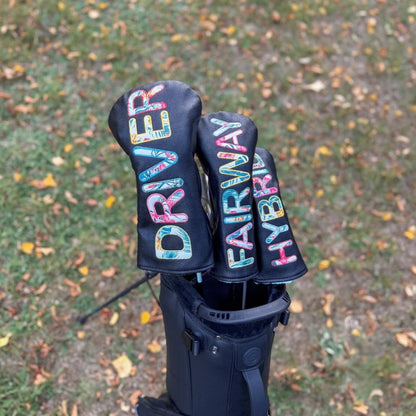 PARADISE DRIVE HEADCOVERS - Funky HeadcoversPARADISE DRIVE HEADCOVERSFunky HeadcoversFunky HeadcoversB6003097BLACKPARADISE DRIVE HEADCOVERS