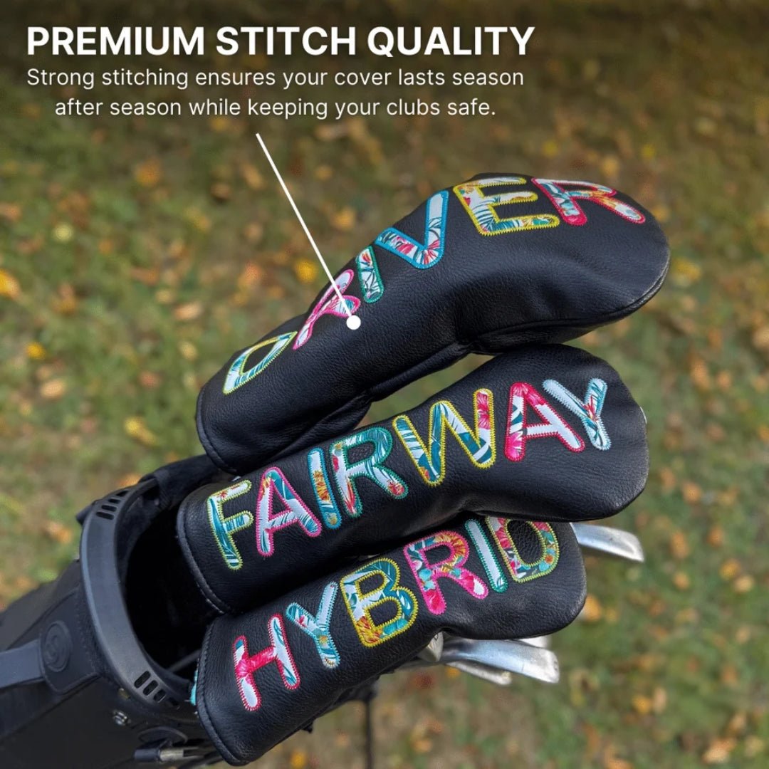 PARADISE DRIVE HEADCOVERS - Funky HeadcoversPARADISE DRIVE HEADCOVERSFunky HeadcoversFunky HeadcoversB6003097BLACKPARADISE DRIVE HEADCOVERS