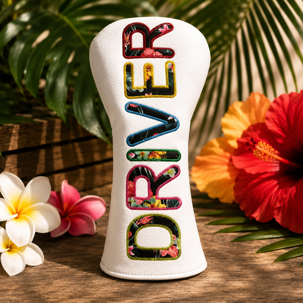 PARADISE DRIVE HEADCOVERS - Funky HeadcoversPARADISE DRIVE HEADCOVERSFunky HeadcoversFunky HeadcoversB6003096WHITEPARADISE DRIVE HEADCOVERS