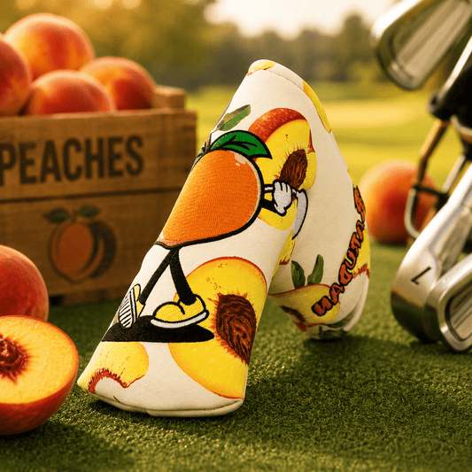 PEACH PERFECT BLADE PUTTER COVER - Funky HeadcoversPEACH PERFECT BLADE PUTTER COVERFunky HeadcoversFunky HeadcoversB6002909PEACH PERFECT BLADE PUTTER COVER