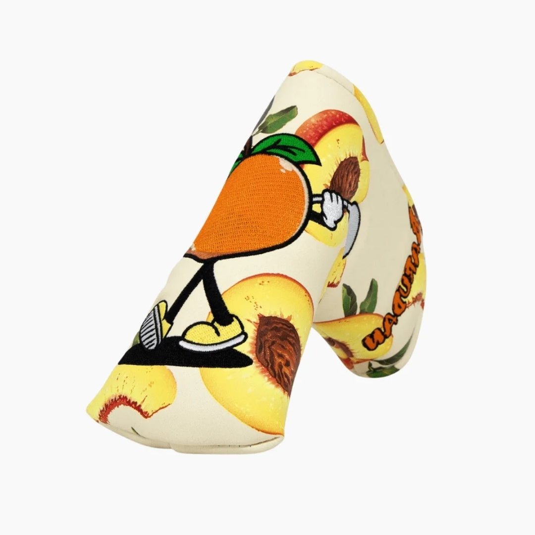 PEACH PERFECT BLADE PUTTER COVER - Funky HeadcoversPEACH PERFECT BLADE PUTTER COVERFunky HeadcoversFunky HeadcoversB6002909PEACH PERFECT BLADE PUTTER COVER