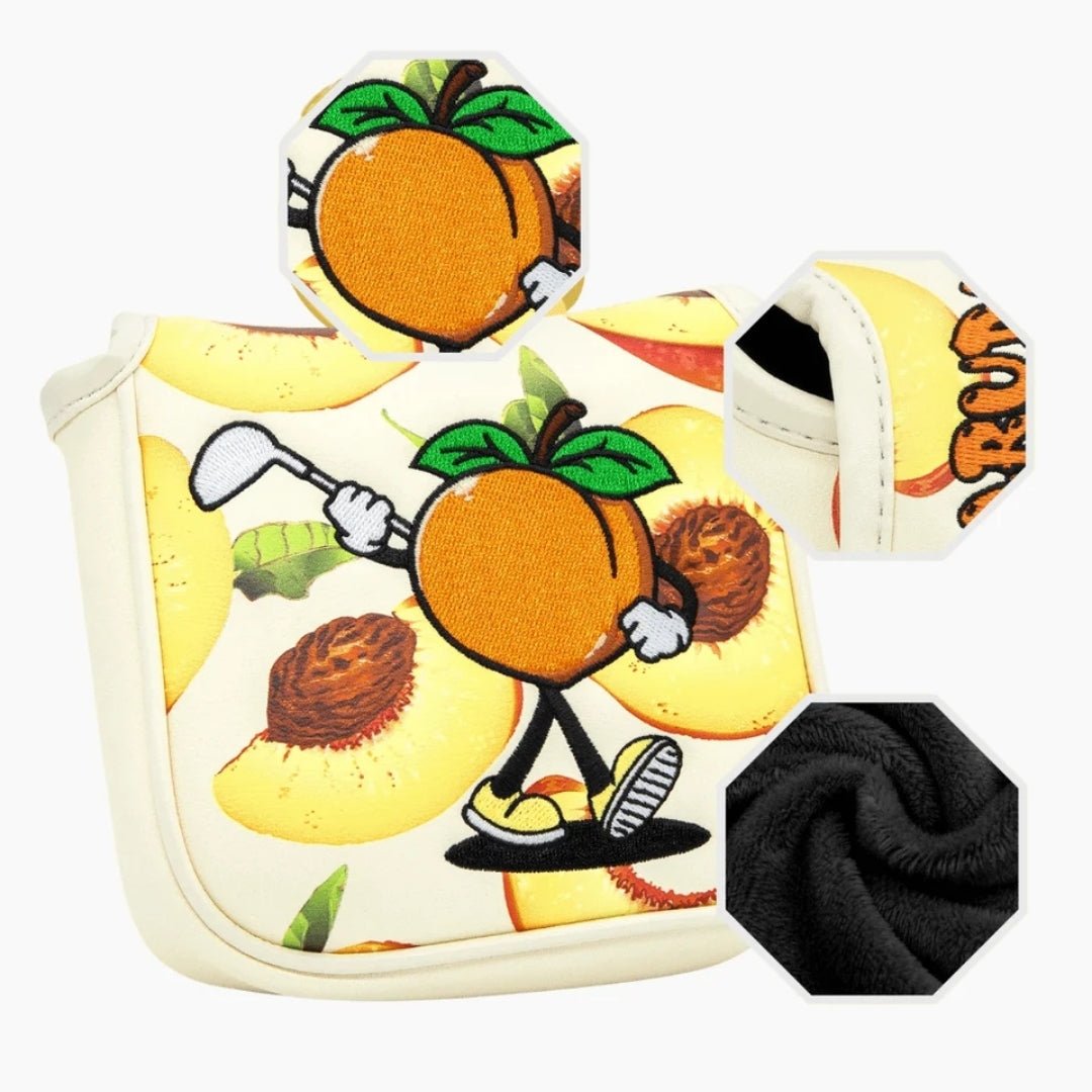 PEACH PERFECT MALLET PUTTER COVER - Funky HeadcoversPEACH PERFECT MALLET PUTTER COVERFunky HeadcoversFunky HeadcoversB6002910PEACH PERFECT MALLET PUTTER COVER