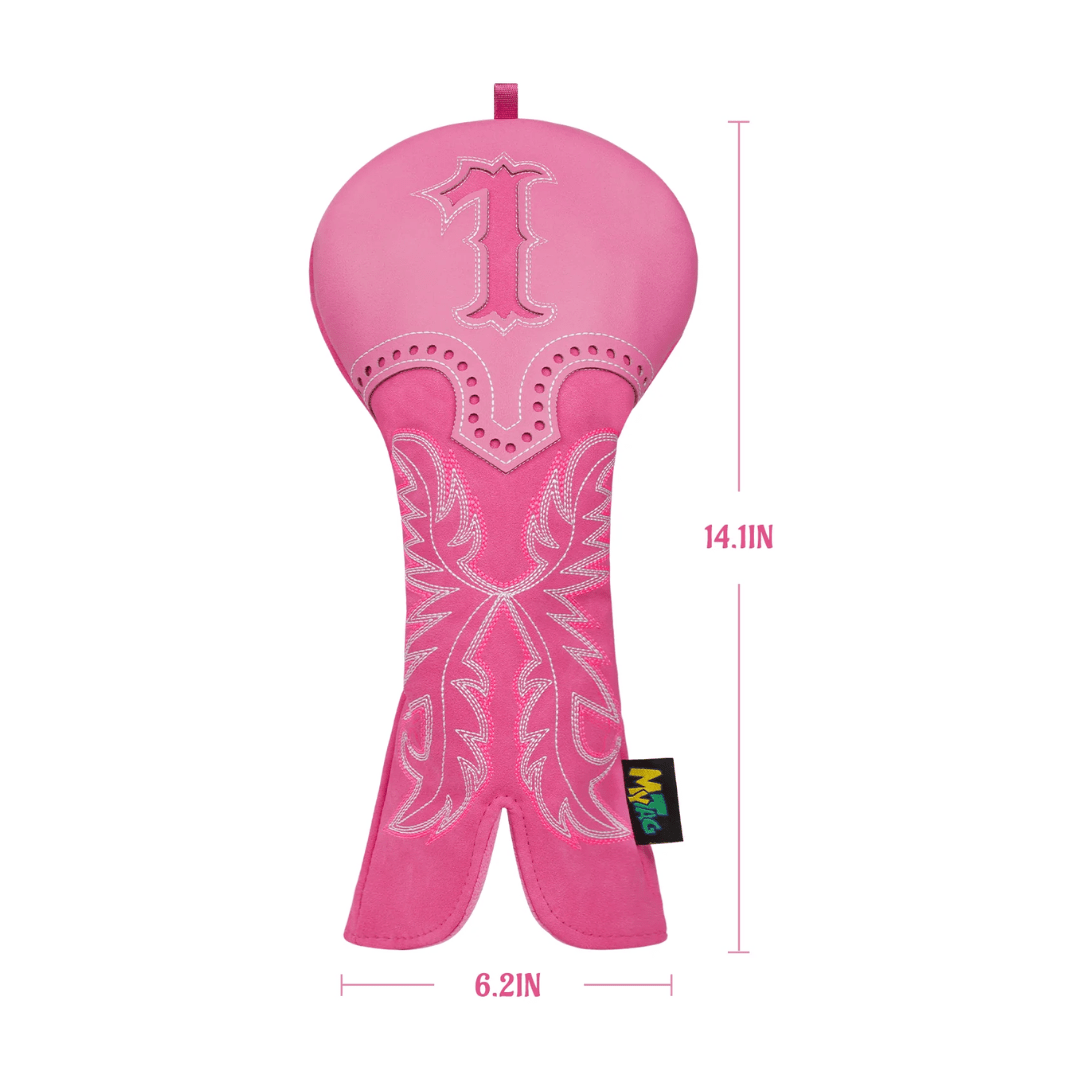 PINK COWBOY BOOTS HOLLOW EMBROIDERED GOLF HEAD COVER - Funky HeadcoversPINK COWBOY BOOTS HOLLOW EMBROIDERED GOLF HEAD COVERfunky-headcovers-store-build-klvj8Funky Headcovers6014738PINK COWBOY BOOTS HOLLOW EMBROIDERED GOLF HEAD COVER