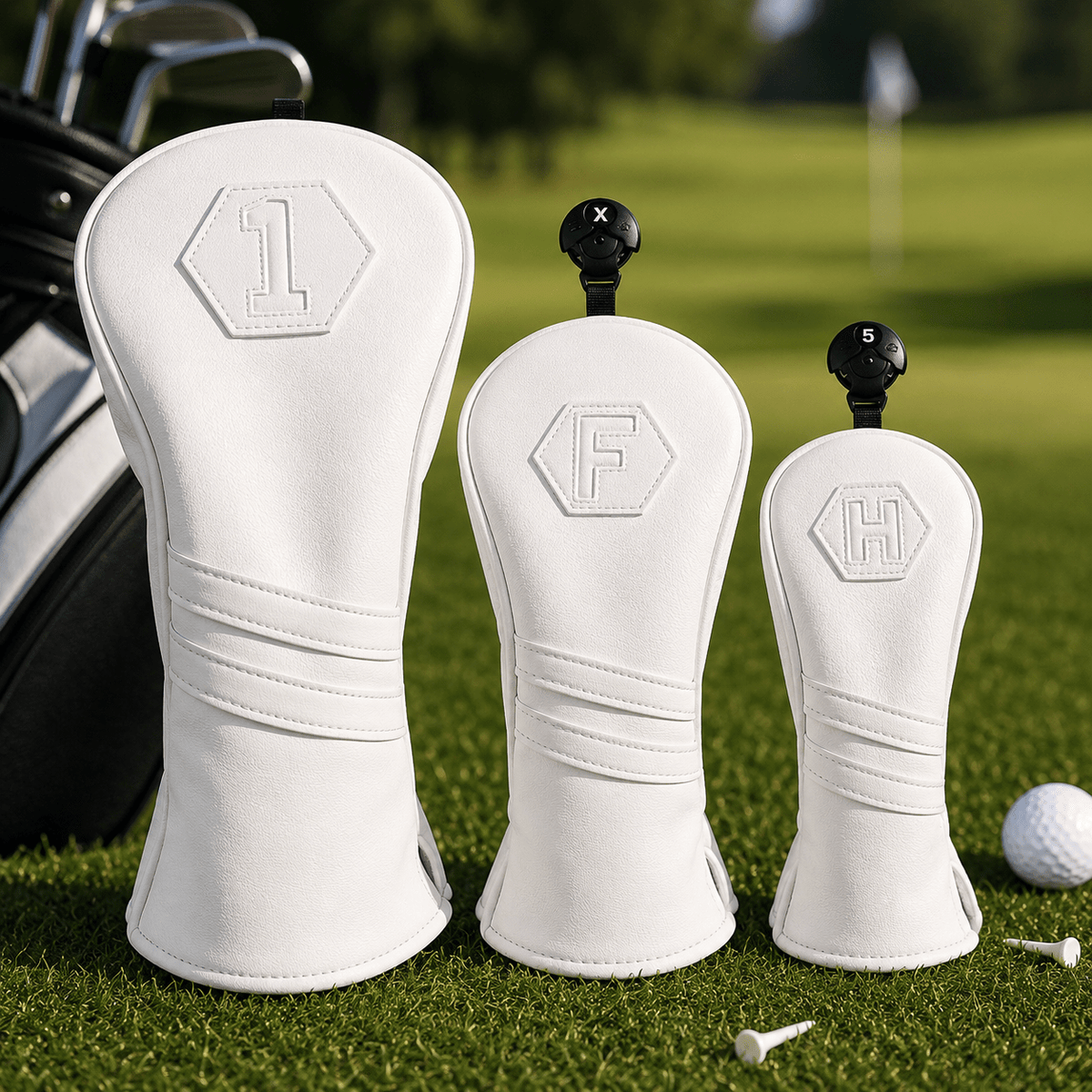 PLAIN WHITE DRIVER HEADCOVER - Funky HeadcoversPLAIN WHITE DRIVER HEADCOVERFunky HeadcoversFunky Headcovers6011282PLAIN WHITE DRIVER HEADCOVER