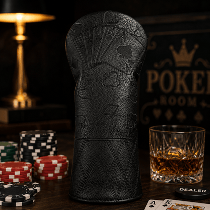 PLAYING CARDS BLACK HEADCOVERS - Funky HeadcoversPLAYING CARDS BLACK HEADCOVERSHeadcoverFunky HeadcoversFunky HeadcoversPLAYING CARDS BLACK HEADCOVERS