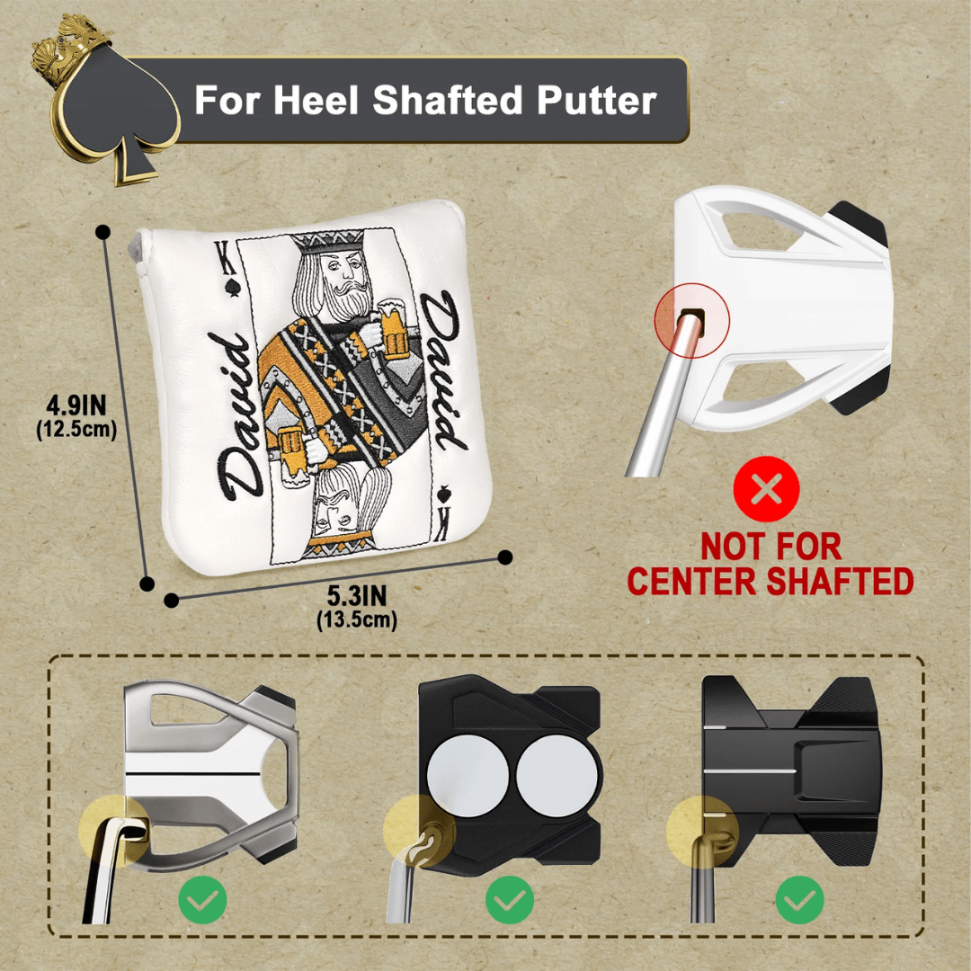 POKER MALLET HEAD COVER - Funky HeadcoversPOKER MALLET HEAD COVERFunky HeadcoversFunky HeadcoversB6008964POKER MALLET HEAD COVER