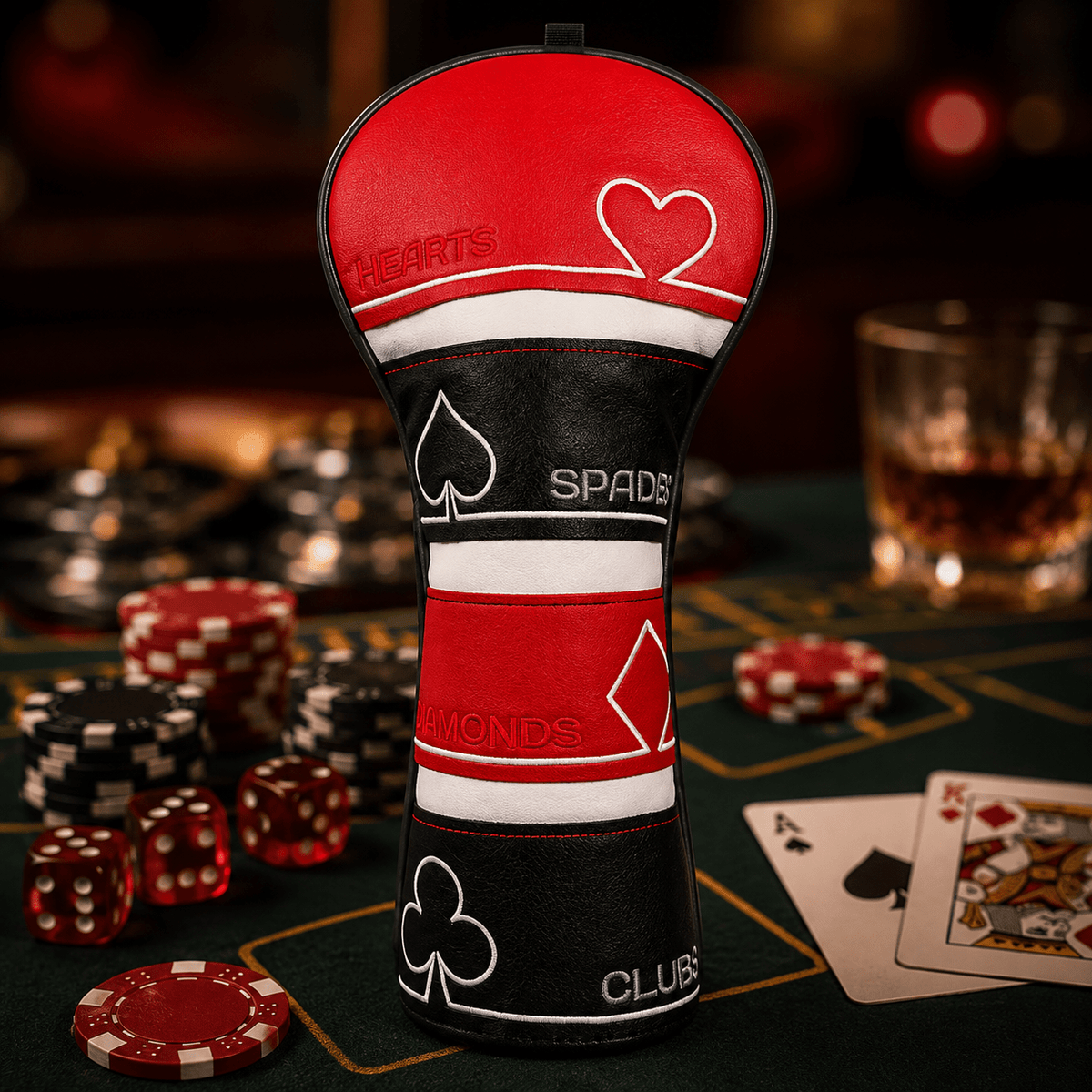 POKER SPADE HEARTS DIAMONDS GOLF HEAD COVERS - Funky HeadcoversPOKER SPADE HEARTS DIAMONDS GOLF HEAD COVERSFunky HeadcoversFunky Headcovers6010941DRIVERPOKER SPADE HEARTS DIAMONDS GOLF HEAD COVERS