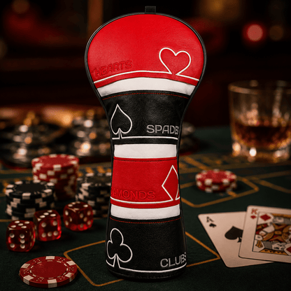 POKER SPADE HEARTS DIAMONDS GOLF HEAD COVERS - Funky HeadcoversPOKER SPADE HEARTS DIAMONDS GOLF HEAD COVERSFunky HeadcoversFunky Headcovers6010941DRIVERPOKER SPADE HEARTS DIAMONDS GOLF HEAD COVERS