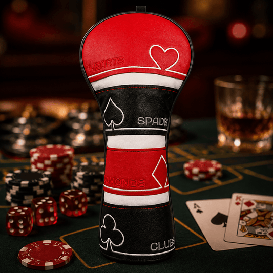 POKER SPADE HEARTS DIAMONDS GOLF HEAD COVERS - Funky HeadcoversPOKER SPADE HEARTS DIAMONDS GOLF HEAD COVERSFunky HeadcoversFunky Headcovers6010941DRIVERPOKER SPADE HEARTS DIAMONDS GOLF HEAD COVERS