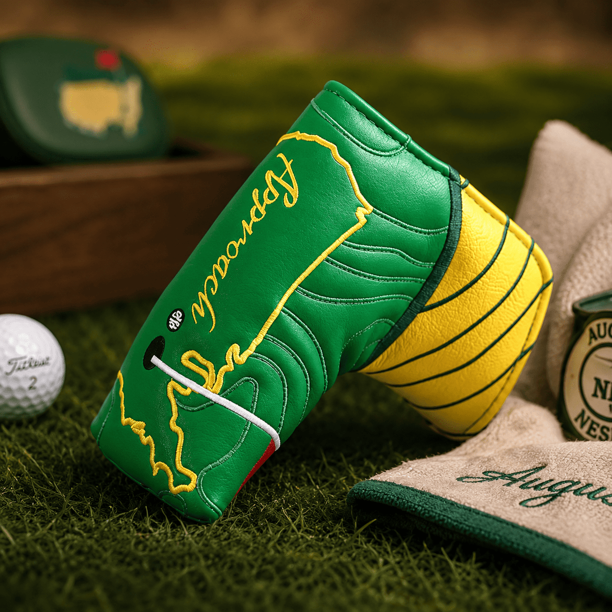 PUTTING GREEN BLADE HEAD COVER - Funky HeadcoversPUTTING GREEN BLADE HEAD COVERFunky HeadcoversFunky Headcovers8300161PUTTING GREEN BLADE HEAD COVER