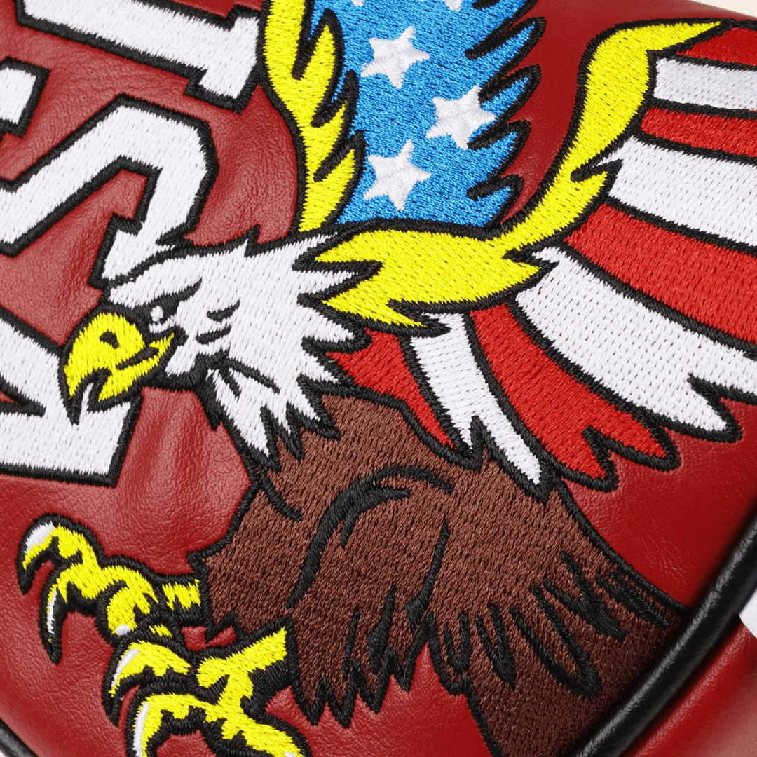 RED USA EAGLE OZ.1 MALLET PUTTER GOLF HEADCOVER - Funky HeadcoversRED USA EAGLE OZ.1 MALLET PUTTER GOLF HEADCOVERfunky-headcovers-store-build-klvj8Funky HeadcoversB6015774RED USA EAGLE OZ.1 MALLET PUTTER GOLF HEADCOVER