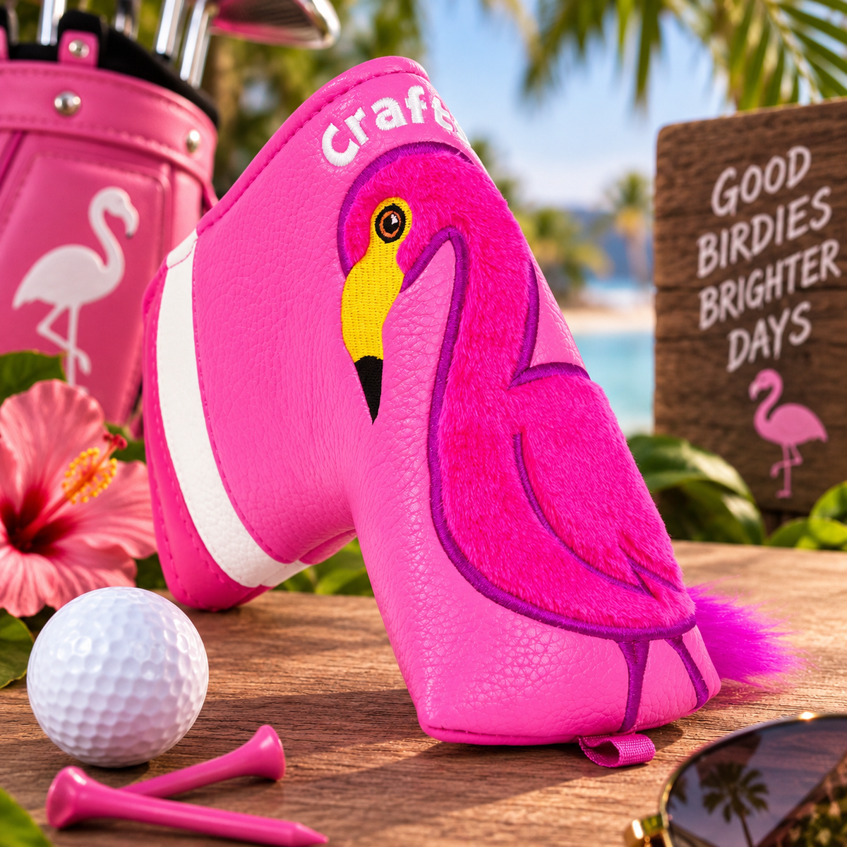 ROSE RED FLAMINGO BLADE PUTTER GOLF HEAD COVER - Funky HeadcoversROSE RED FLAMINGO BLADE PUTTER GOLF HEAD COVERFunky HeadcoversFunky Headcovers6014752ROSE RED FLAMINGO BLADE PUTTER GOLF HEAD COVER