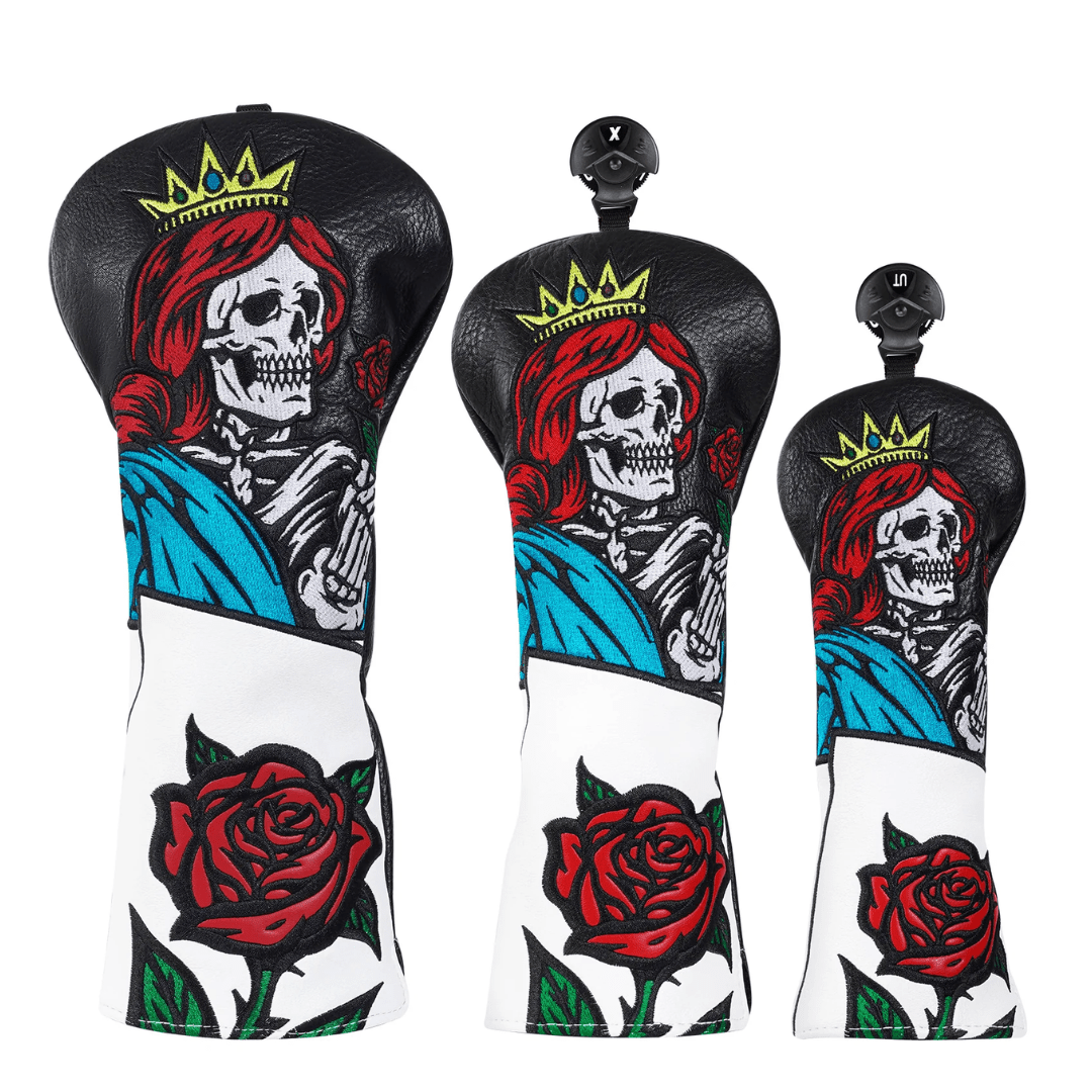 ROSE SKULL DRIVER HEAD COVER - Funky HeadcoversROSE SKULL DRIVER HEAD COVERFunky HeadcoversFunky Headcovers6010203DRIVERROSE SKULL DRIVER HEAD COVER