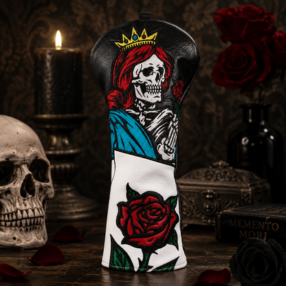 ROSE SKULL DRIVER HEAD COVER - Funky HeadcoversROSE SKULL DRIVER HEAD COVERFunky HeadcoversFunky Headcovers6010203DRIVERROSE SKULL DRIVER HEAD COVER