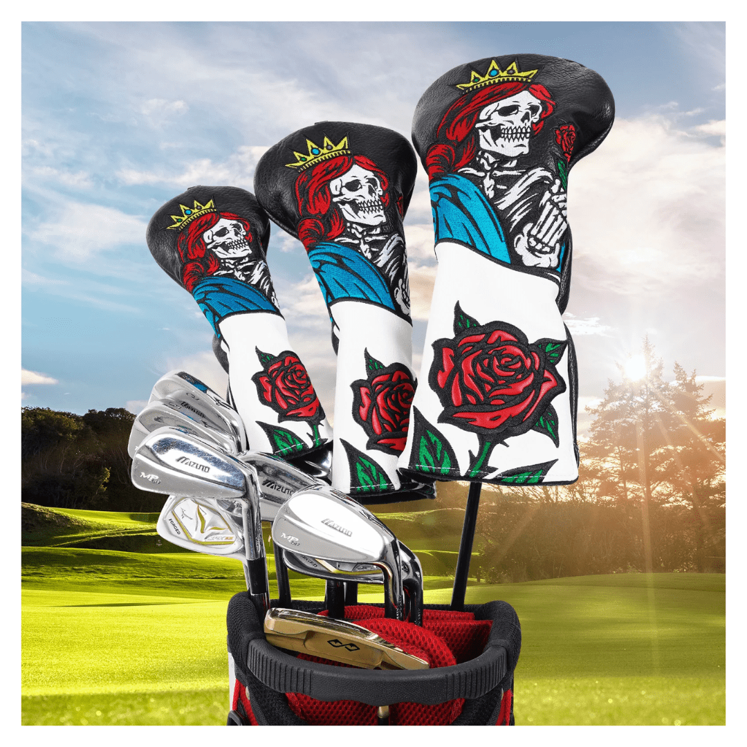 ROSE SKULL DRIVER HEAD COVER - Funky HeadcoversROSE SKULL DRIVER HEAD COVERFunky HeadcoversFunky Headcovers6010203DRIVERROSE SKULL DRIVER HEAD COVER