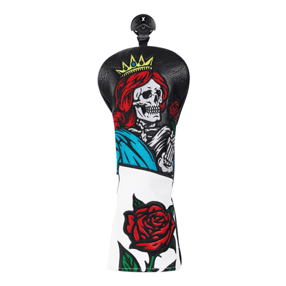 ROSE SKULL DRIVER HEAD COVER - Funky HeadcoversROSE SKULL DRIVER HEAD COVERFunky HeadcoversFunky Headcovers6010203DRIVERROSE SKULL DRIVER HEAD COVER