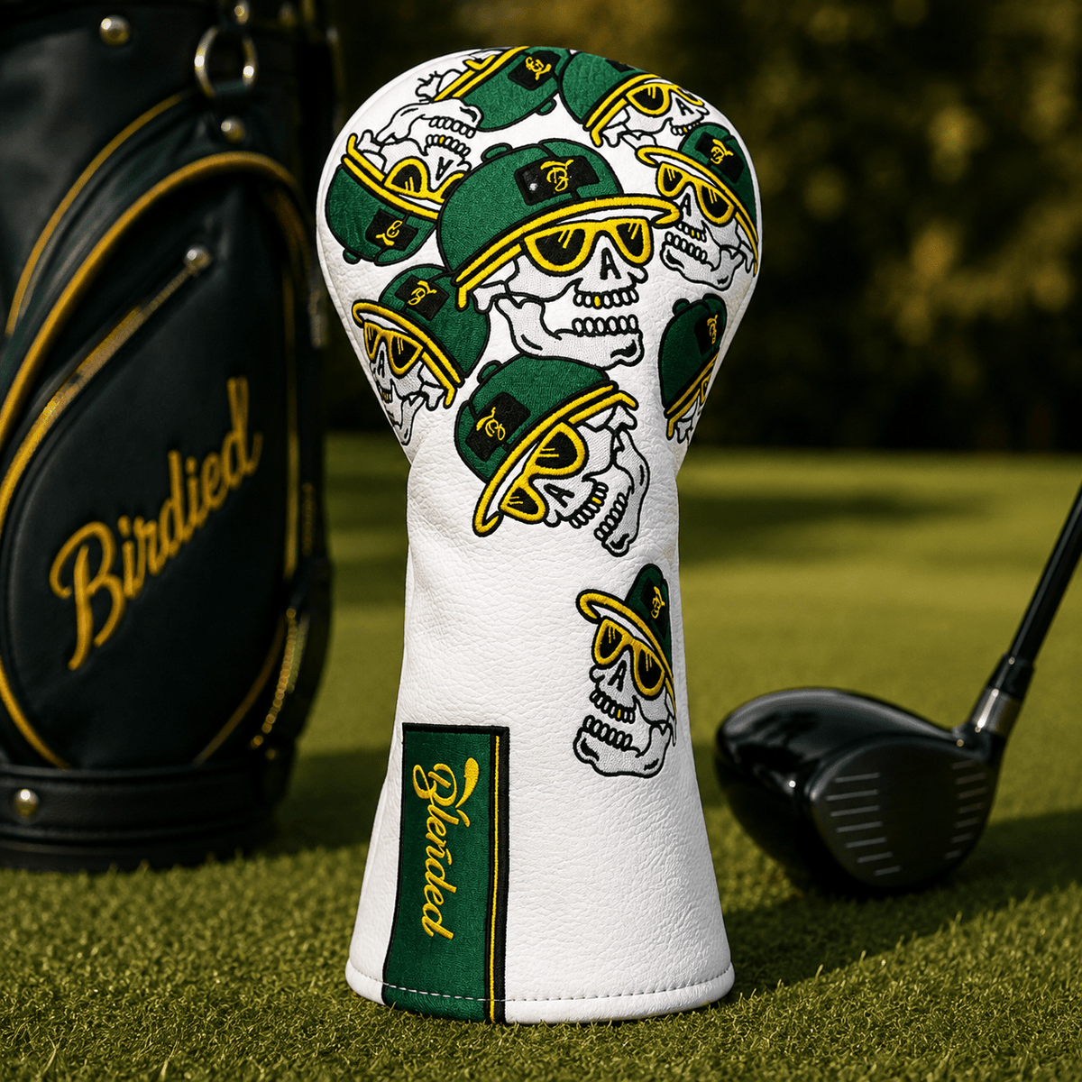 SKULL CADDIE HEADCOVER - Funky HeadcoversSKULL CADDIE HEADCOVERFunky HeadcoversFunky HeadcoversB6003067DRIVERSKULL CADDIE HEADCOVER