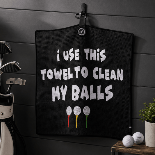 SQUEAKY CLEAN GOLF TOWEL - Funky HeadcoversSQUEAKY CLEAN GOLF TOWELFunky HeadcoversFunky Headcovers8191392SQUEAKY CLEAN GOLF TOWEL