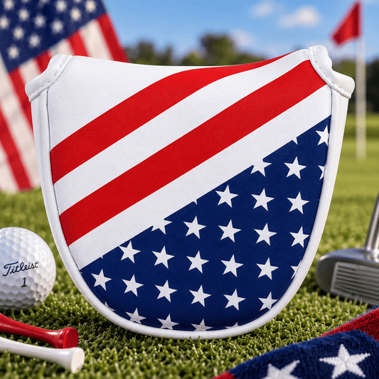 STARS & STRIPES MALLET PUTTER COVER - Funky HeadcoversSTARS & STRIPES MALLET PUTTER COVERFunky HeadcoversFunky Headcovers6004369STARS & STRIPES MALLET PUTTER COVER