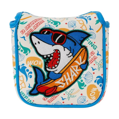 SUNGLASSES SHARK PRINT MALLET PUTTER HEADCOVER - Funky HeadcoversSUNGLASSES SHARK PRINT MALLET PUTTER HEADCOVERFunky HeadcoversFunky Headcovers6011271SUNGLASSES SHARK PRINT MALLET PUTTER HEADCOVER
