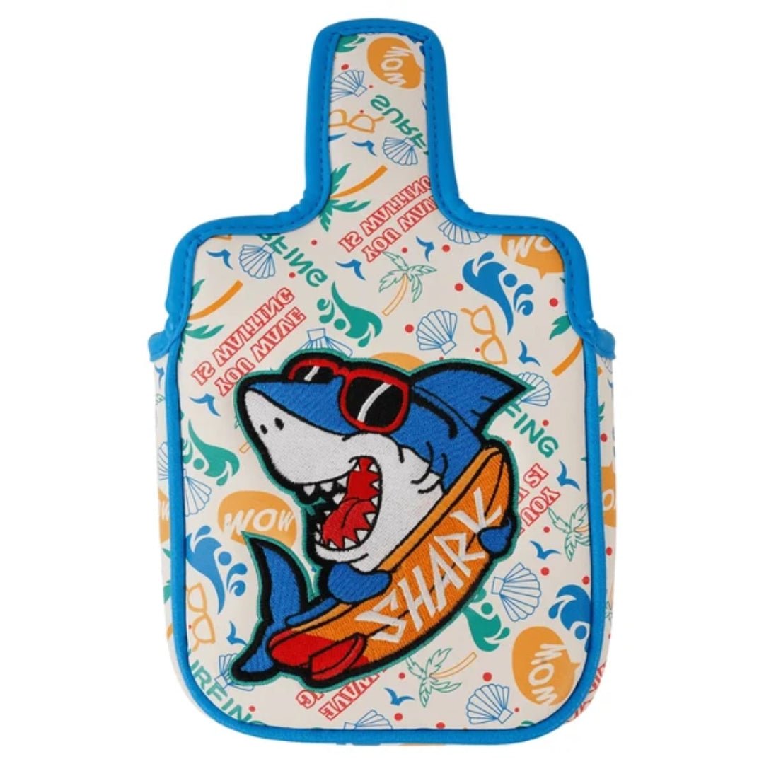 SUNGLASSES SHARK PRINT MALLET PUTTER HEADCOVER - Funky HeadcoversSUNGLASSES SHARK PRINT MALLET PUTTER HEADCOVERFunky HeadcoversFunky Headcovers6011271SUNGLASSES SHARK PRINT MALLET PUTTER HEADCOVER