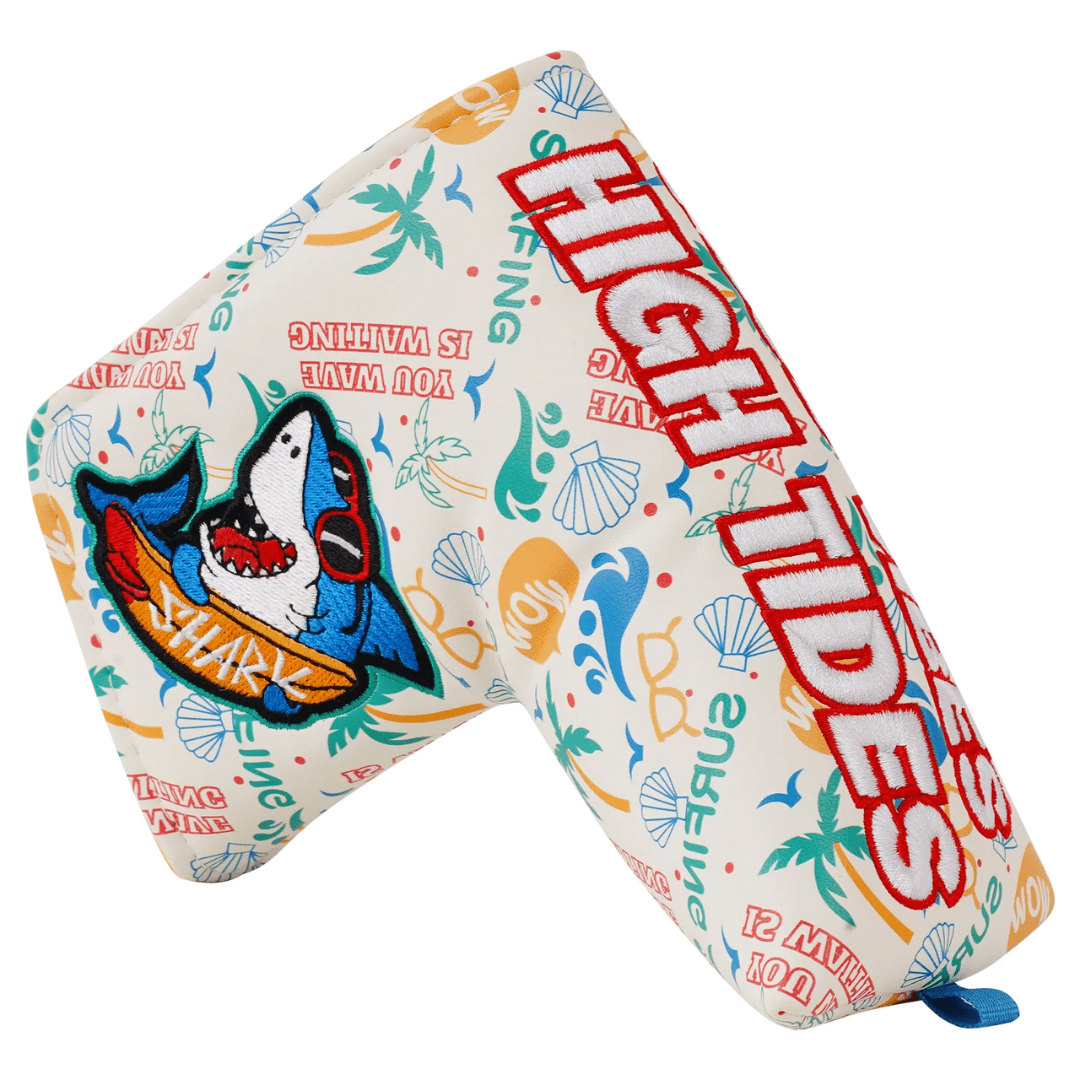 SUNGLASSES SHARK PRINT PUTTER GOLF HEAD COVER - Funky HeadcoversSUNGLASSES SHARK PRINT PUTTER GOLF HEAD COVERFunky HeadcoversFunky HeadcoversB6011272SUNGLASSES SHARK PRINT PUTTER GOLF HEAD COVER