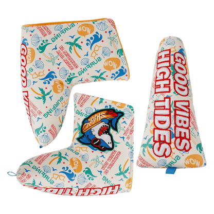 SUNGLASSES SHARK PRINT PUTTER GOLF HEAD COVER - Funky HeadcoversSUNGLASSES SHARK PRINT PUTTER GOLF HEAD COVERFunky HeadcoversFunky HeadcoversB6011272SUNGLASSES SHARK PRINT PUTTER GOLF HEAD COVER
