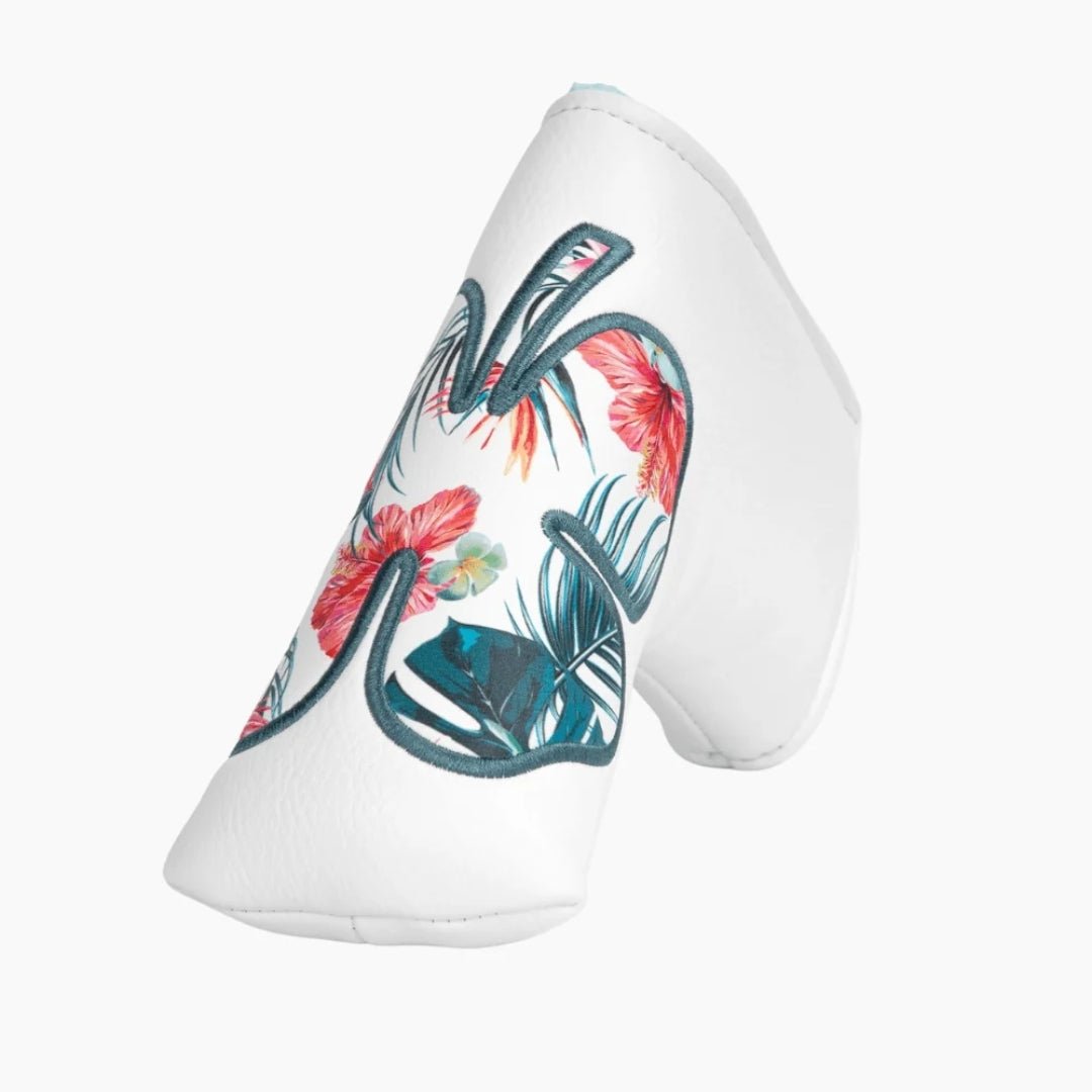 TROPICAL LUCK BLADE PUTTER COVER - Funky HeadcoversTROPICAL LUCK BLADE PUTTER COVERFunky HeadcoversFunky HeadcoversB6003128WHITETROPICAL LUCK BLADE PUTTER COVER