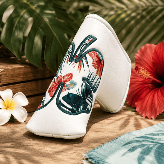 TROPICAL LUCK BLADE PUTTER COVER - Funky HeadcoversTROPICAL LUCK BLADE PUTTER COVERFunky HeadcoversFunky HeadcoversB6003128WHITETROPICAL LUCK BLADE PUTTER COVER