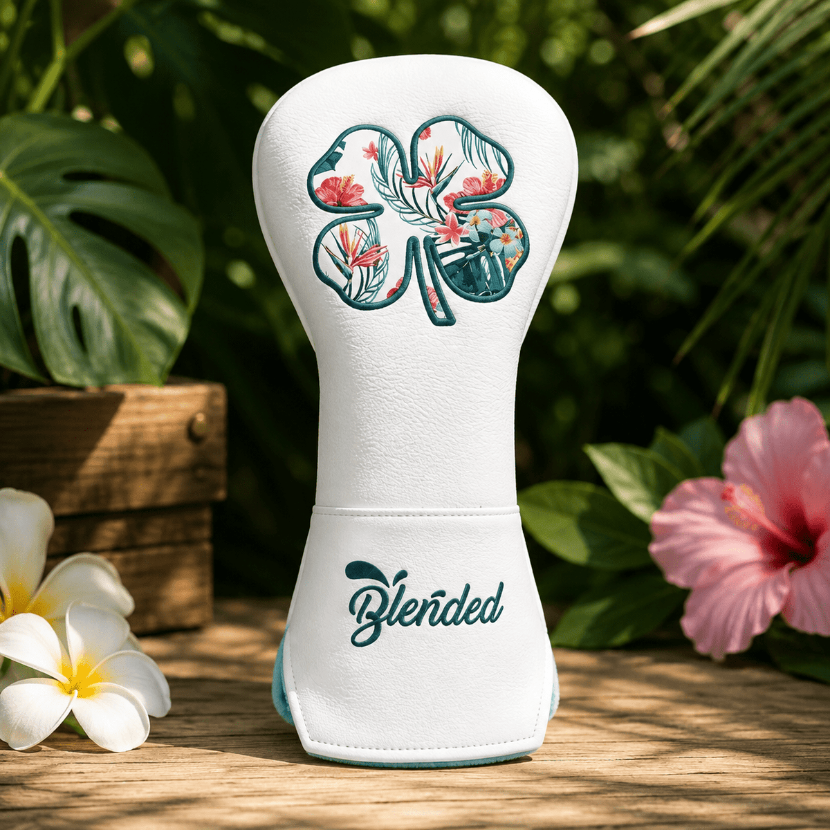 TROPICAL LUCK HEADCOVERS - Funky HeadcoversTROPICAL LUCK HEADCOVERSFunky HeadcoversFunky HeadcoversB6002927WHITETROPICAL LUCK HEADCOVERS