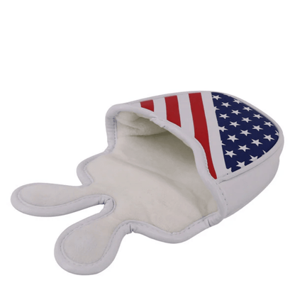 USA FLAG STARS&STRIPES MALLET PUTTER COVER (DUAL MAGNET) - Funky HeadcoversUSA FLAG STARS&STRIPES MALLET PUTTER COVER (DUAL MAGNET)Funky HeadcoversFunky HeadcoversB6004369USA FLAG STARS&STRIPES MALLET PUTTER COVER (DUAL MAGNET)