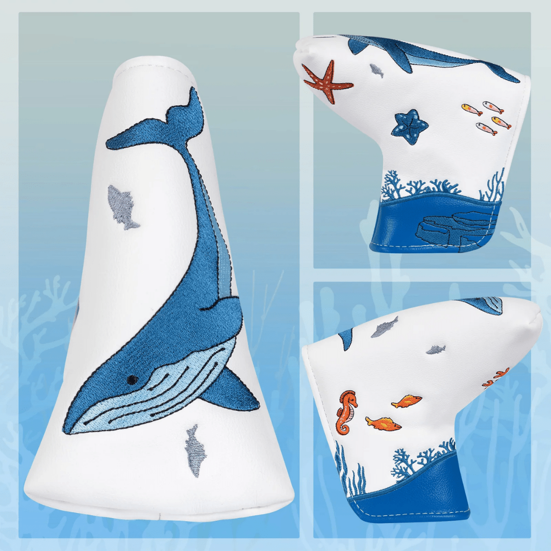 WHALES HEAD COVER - Funky HeadcoversWHALES HEAD COVERFunky HeadcoversFunky HeadcoversB8300155WHALES HEAD COVER