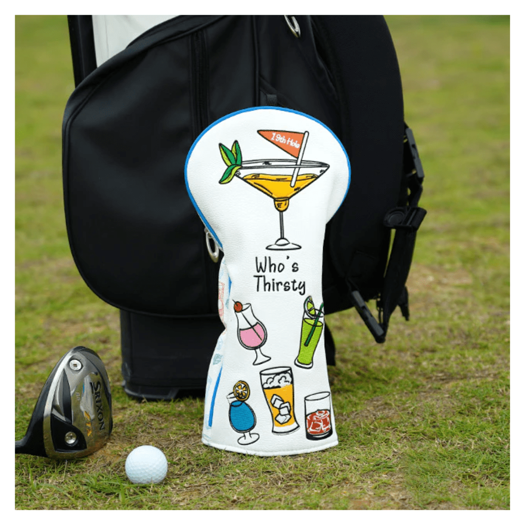 WHITE 19 HOLE DRIVER GOLF HEAD COVER - Funky HeadcoversWHITE 19 HOLE DRIVER GOLF HEAD COVERFunky HeadcoversFunky Headcovers6012728WHITE 19 HOLE DRIVER GOLF HEAD COVER