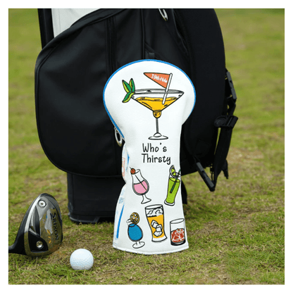 WHITE 19 HOLE DRIVER GOLF HEAD COVER - Funky HeadcoversWHITE 19 HOLE DRIVER GOLF HEAD COVERFunky HeadcoversFunky Headcovers6012728WHITE 19 HOLE DRIVER GOLF HEAD COVER
